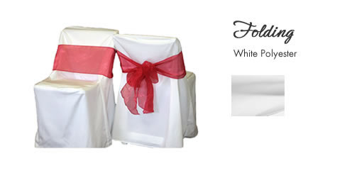 Chair Cover Rentals, Folding Chair White