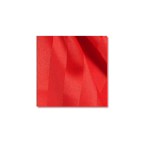 Red Polyester Satin Stripe Linen Rentals