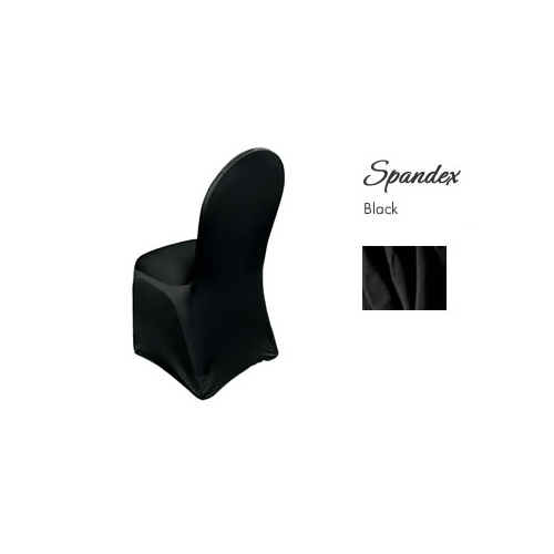Black Spandex Chair Cover Rentals
