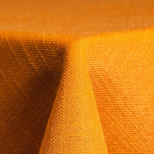 Tangerine Faux Linens